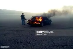تصاویر جالب از شعله ور شدن اجسام