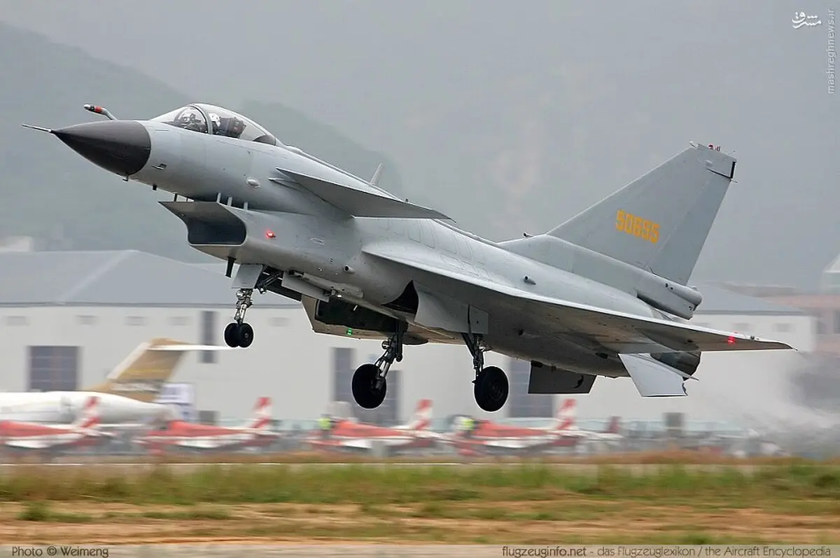 جنگندهJ-10B وارد خدمت می شود+عکس
