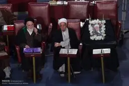 صندلی خالی آیت الله هاشمی در مجلس خبرگان/عکس