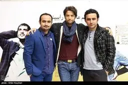 بنیامین در مراسم افتتاحیه فیلم چند متر مکعب عشق/ عکس