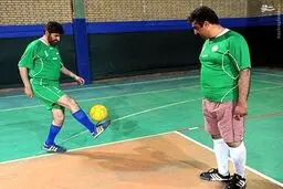 روپايی زدن علی مطهری/ عکس