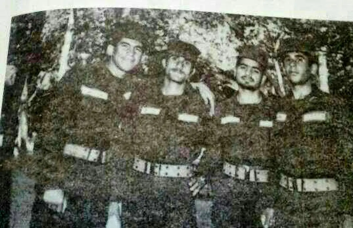 تصویری از حسن روحانی در لباس سربازی!