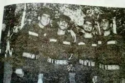 تصویری از حسن روحانی در لباس سربازی!