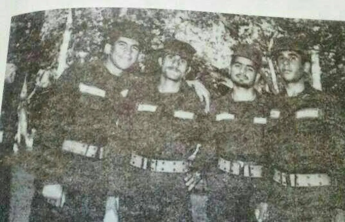 تصویری از حسن روحانی در لباس سربازی!