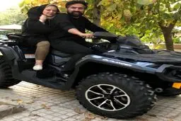 تفریح بهاره رهنما و همسرش در لواسان!/ عکس