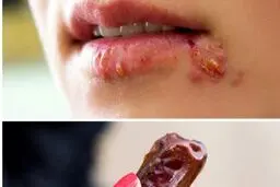 تبخال زدید خرما نخورید!