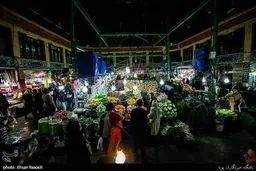 حال و هوای بازار تجریش در شب عید/تصاویر