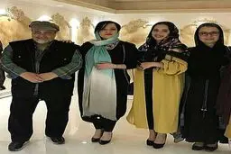 مهراوه و ملیکا شریفی نیا پدر و مادرشان را آشتی دادند! + عکس