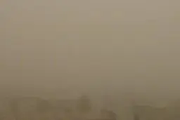کمپین خوزستانی ها علیه توفان خاک (عکس)