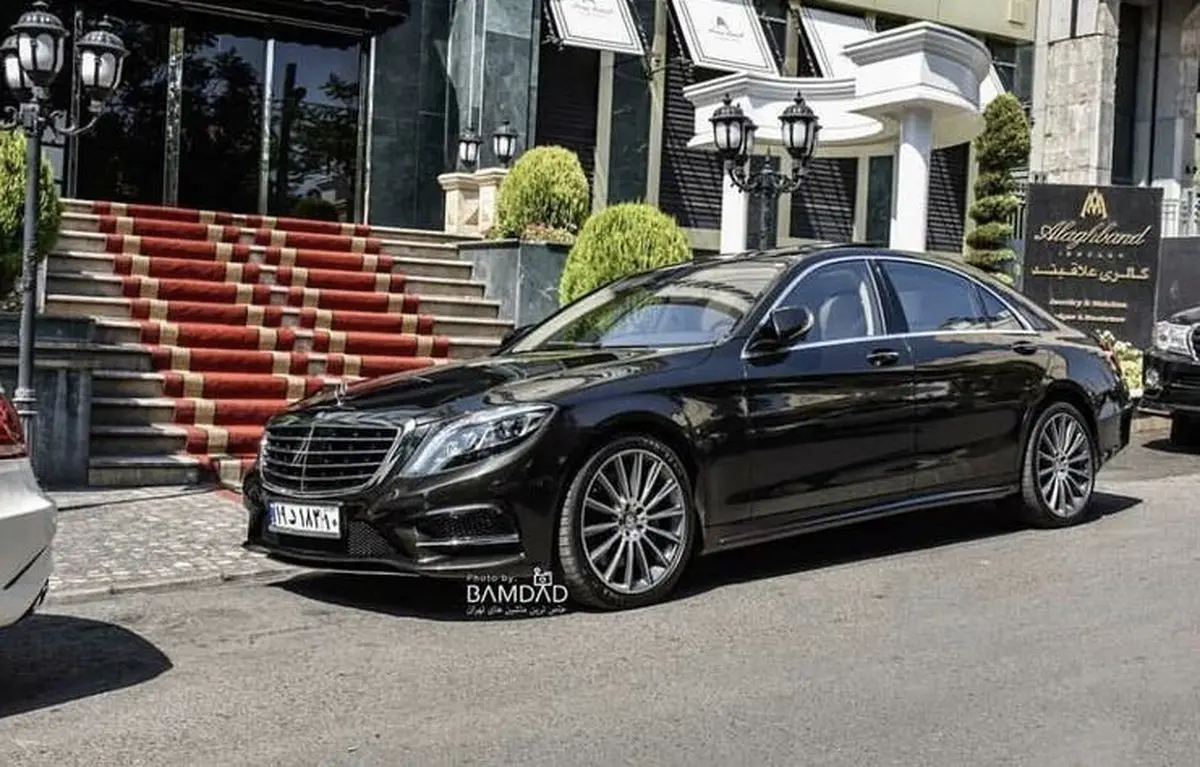 قصر متحرک مرسدس بنز در تهران!/ عکس