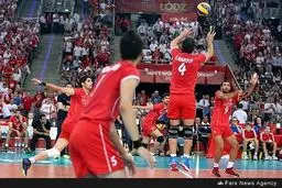 حاشیه‌های تصویری دیدار تیم ملی والیبال ایران با لهستان