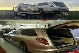 پورشه نعش کش/ عکس