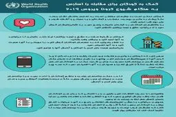 توصیه‌های مهم سازمان جهانی بهداشت + اینفوگرافی