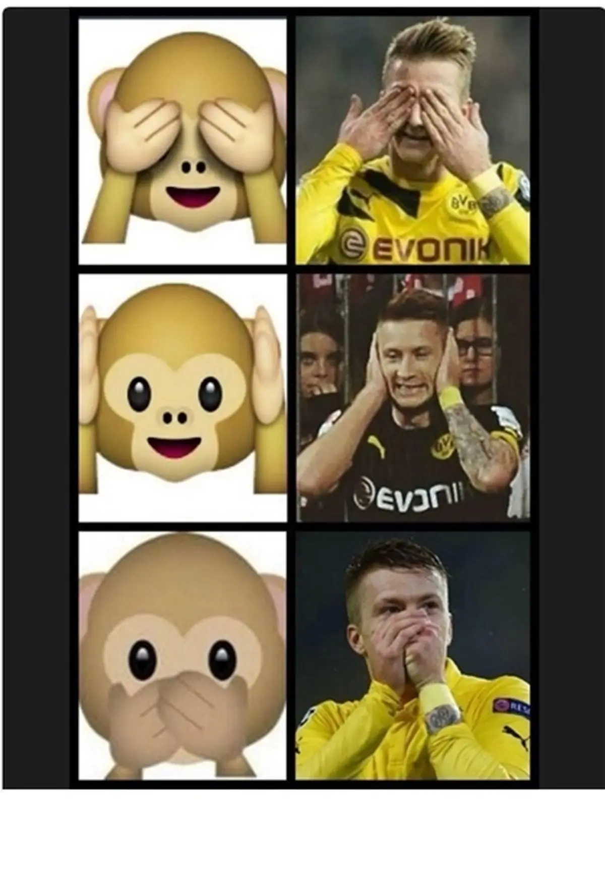 شادی پس از گل مارکو رویس براساس آیکون یک شبکه اجتماعی + تصویر