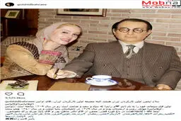 گلشید بحرایی در کنار اولین کارگردان ایران! / عکس