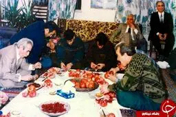 محمدرضا و همایون شجریان در مراسم انار خوران