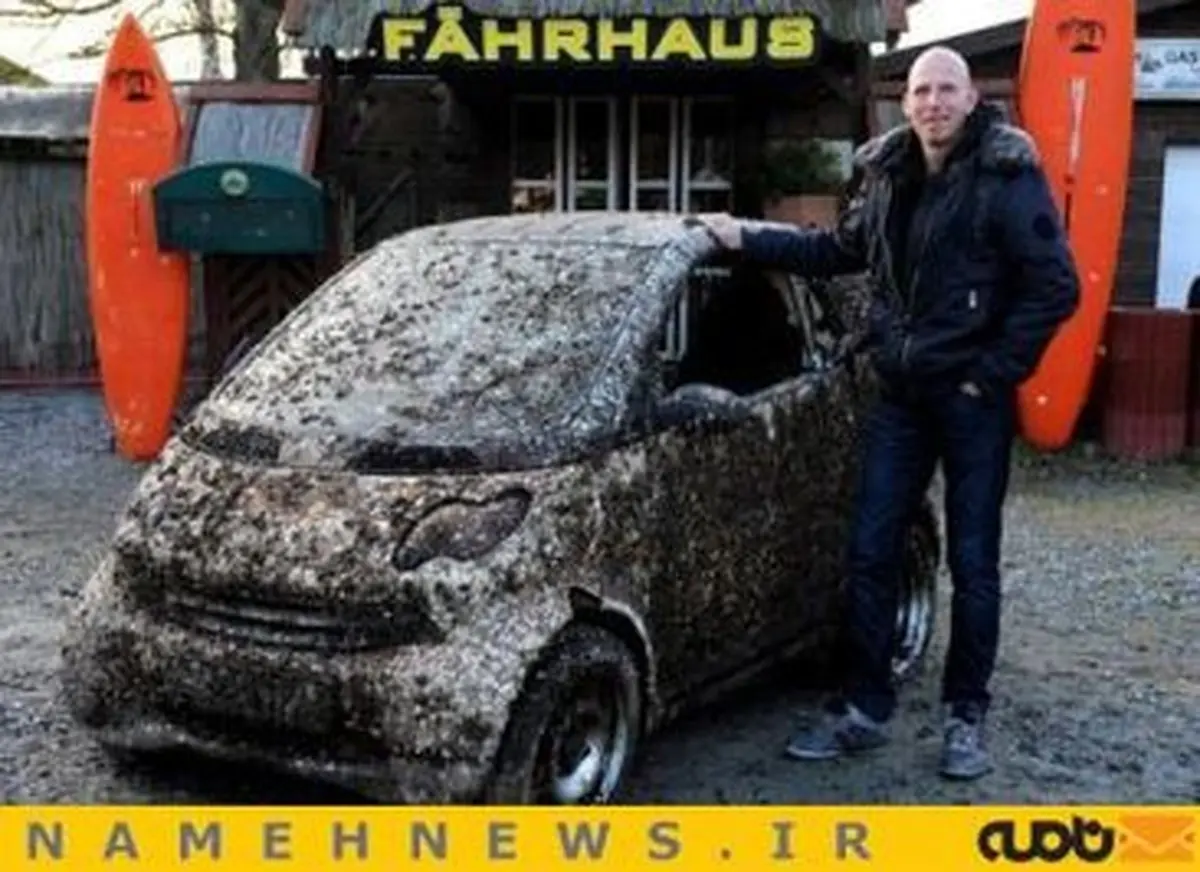 خودوریی که هفت سال زیر آب بود+تصاویر