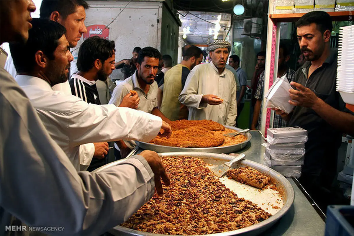 «دهین»، سوغات خوشمزه نجف/تصاویر