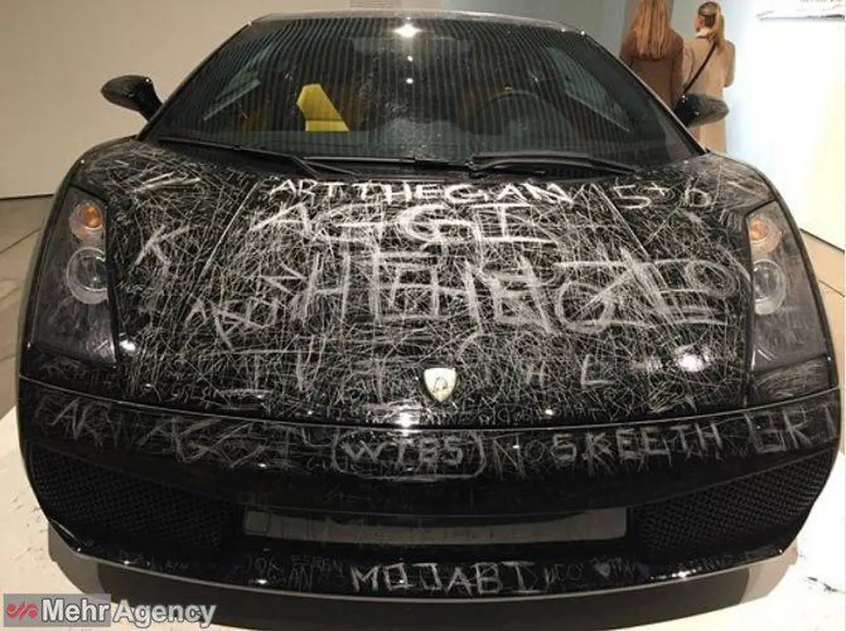 تصویری که خودروبازان را تا مرز سکته می برد!