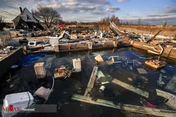 تصاویری از طوفانی که آمریکا را ویران کرد