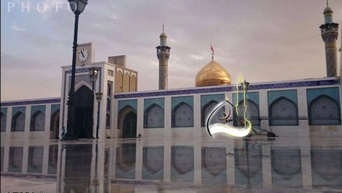 حرم‎حضرت‎زینب(س)پس‎ازبارش‎باران/عکس