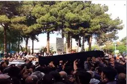 تشییع پیکر همسر آیت‌الله خاتمی/ عکس