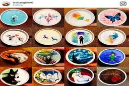 یک فنجان نقاشی در کافه آقای لی؛ وقتی هنر نقاشی با کافه داری پیوند می خورد/عکس