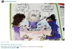 واكنش اينستاگرامى وينفرد شفر به كاريكاتور روزنامه خبرورزشى/عکس