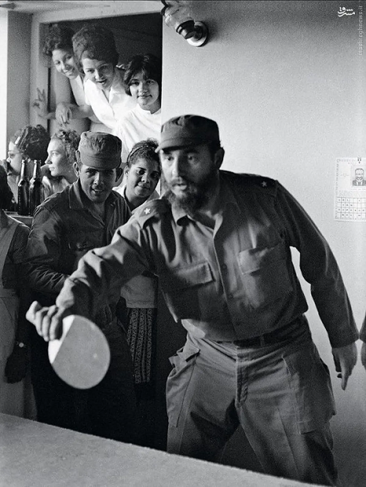 عکسی کمتر دیده شده از فیدل کاسترو