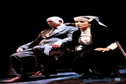 عکس / نگار جواهریان در تئاتر نامبرده