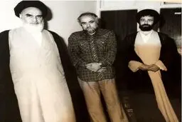 عکس منتشر نشده از امام و سیداحمدخمینی