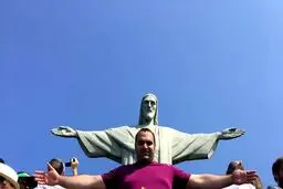 عكس جالبي از بهداد سليمي قبل از ترك كردن ريو