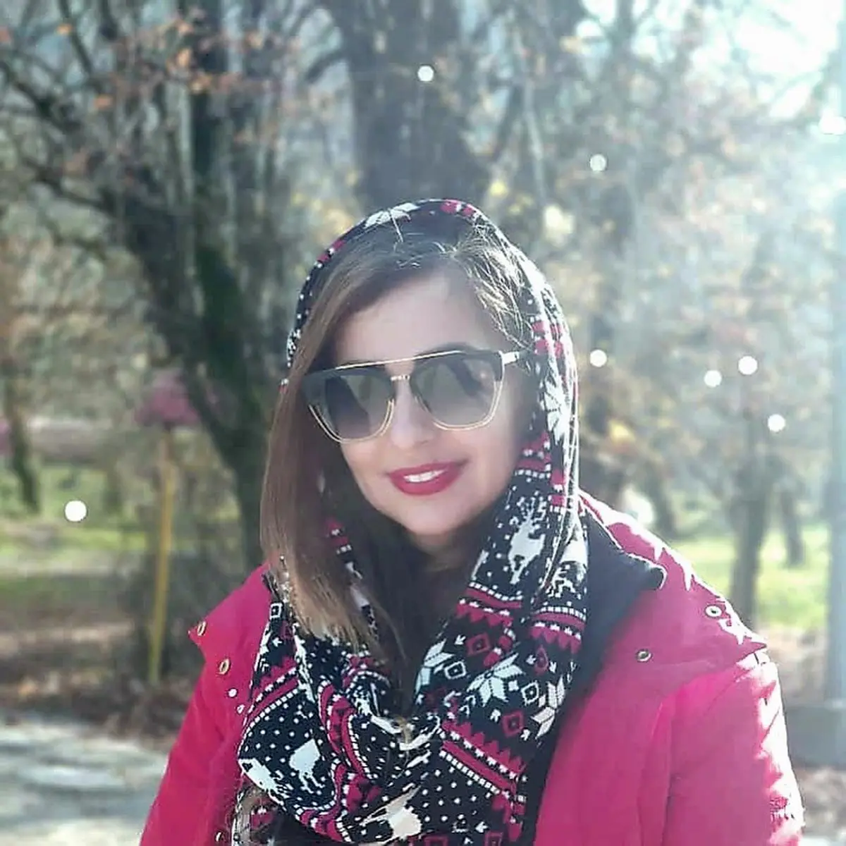 استایل خاص نفیسه روشن در عکس جدیدش