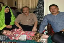 علی دایی آرزوی کودک بیمار را برآورده کرد/ عکس