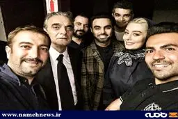 سلفی مجید صالحی، سحر قریشی و دوستان/ عکس