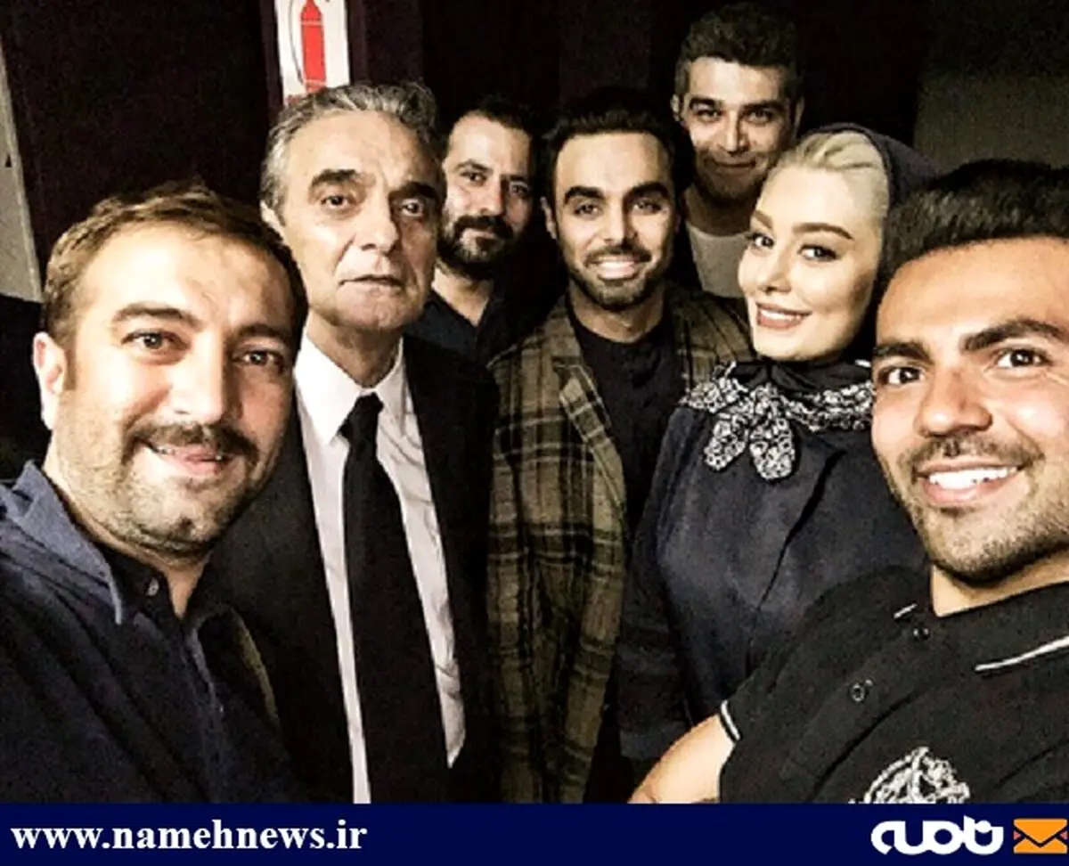 سلفی مجید صالحی، سحر قریشی و دوستان/ عکس