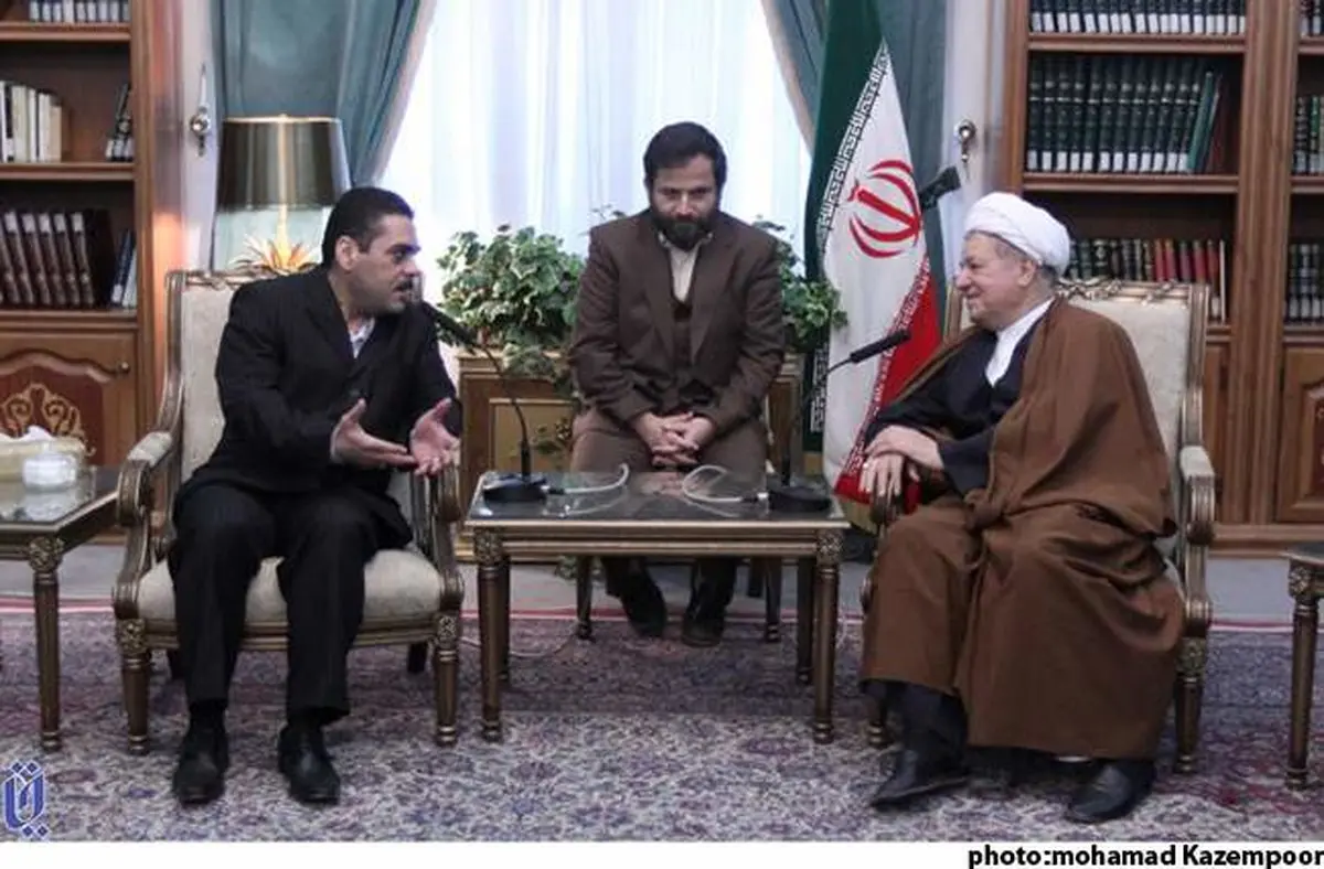 دیدار سمیرقنطار با آیت‌الله هاشمی‌رفسنجانی در سال 87/عکس