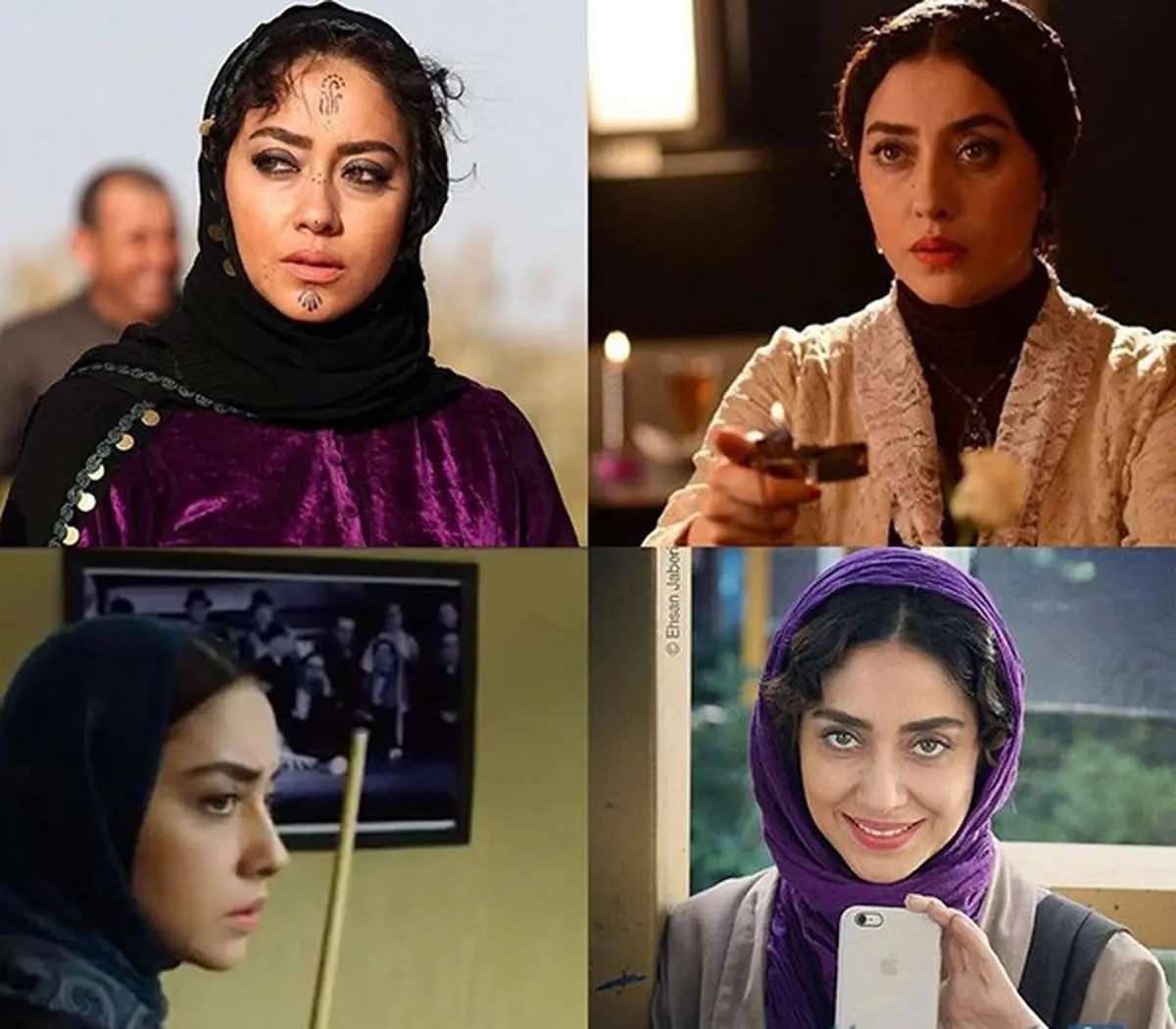 بهاره کیان افشار در چهار نمای خاص + عکس