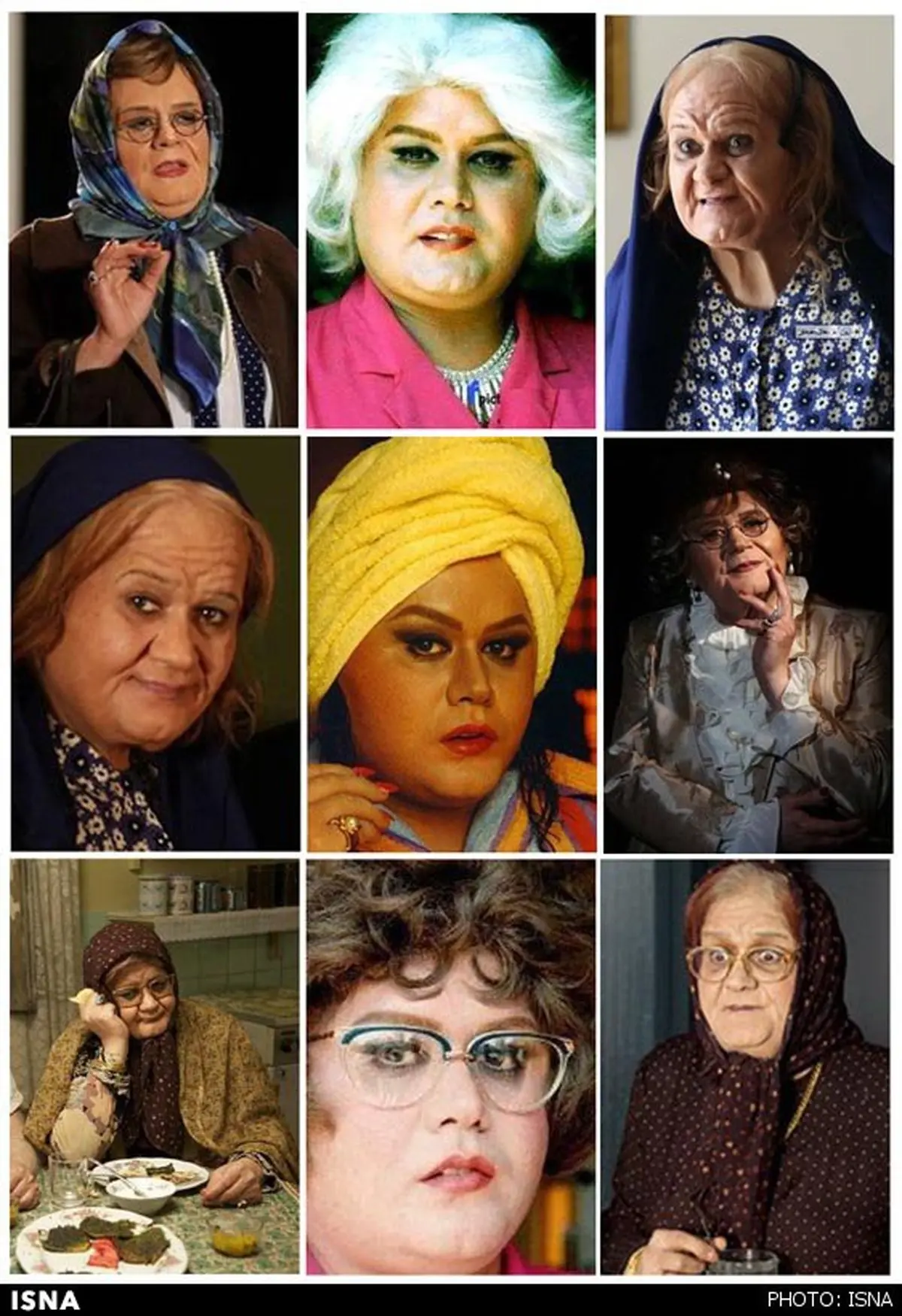 مردی که 4بار در سینمای ایران زن شد