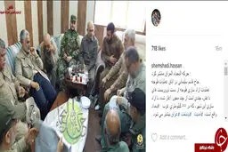 عکس:حاج قاسم در اتاق عملیات فلوجه