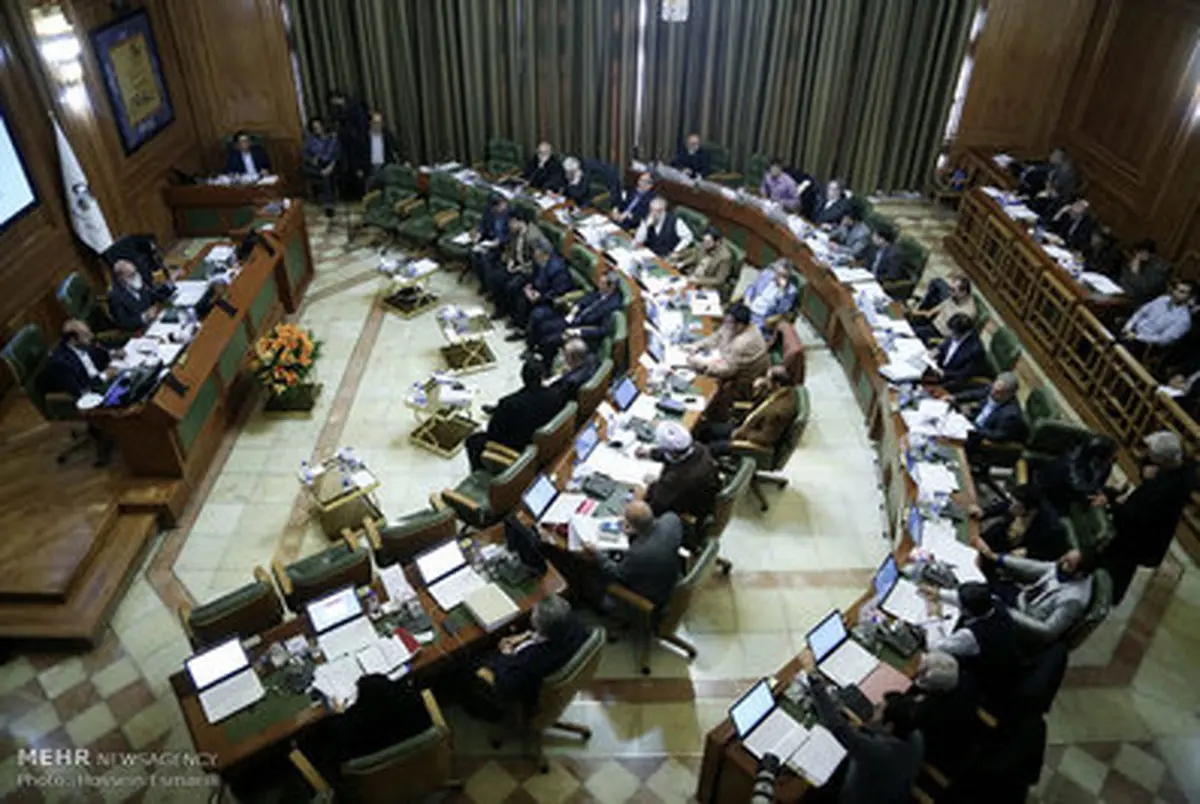 روایتی تصویری از جلسه شورای اسلامی شهر تهران