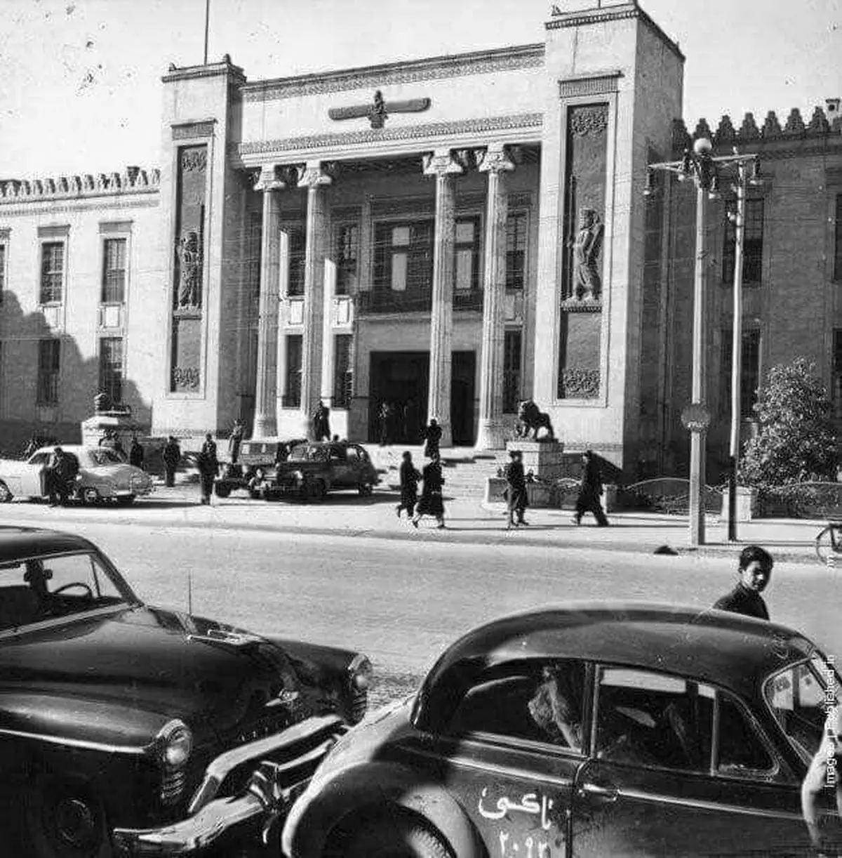 تصویری از اولین شعبه بانک ملی