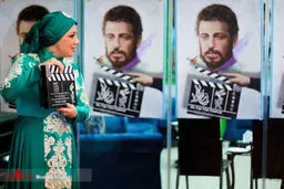 لباس متفاوت بهنوش بختیاری در فرش قرمز جشنواره/عکس