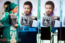 لباس متفاوت بهنوش بختیاری در فرش قرمز جشنواره/عکس