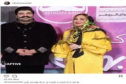الهام حمیدی در کنسرت بهنام بانی/ عکس