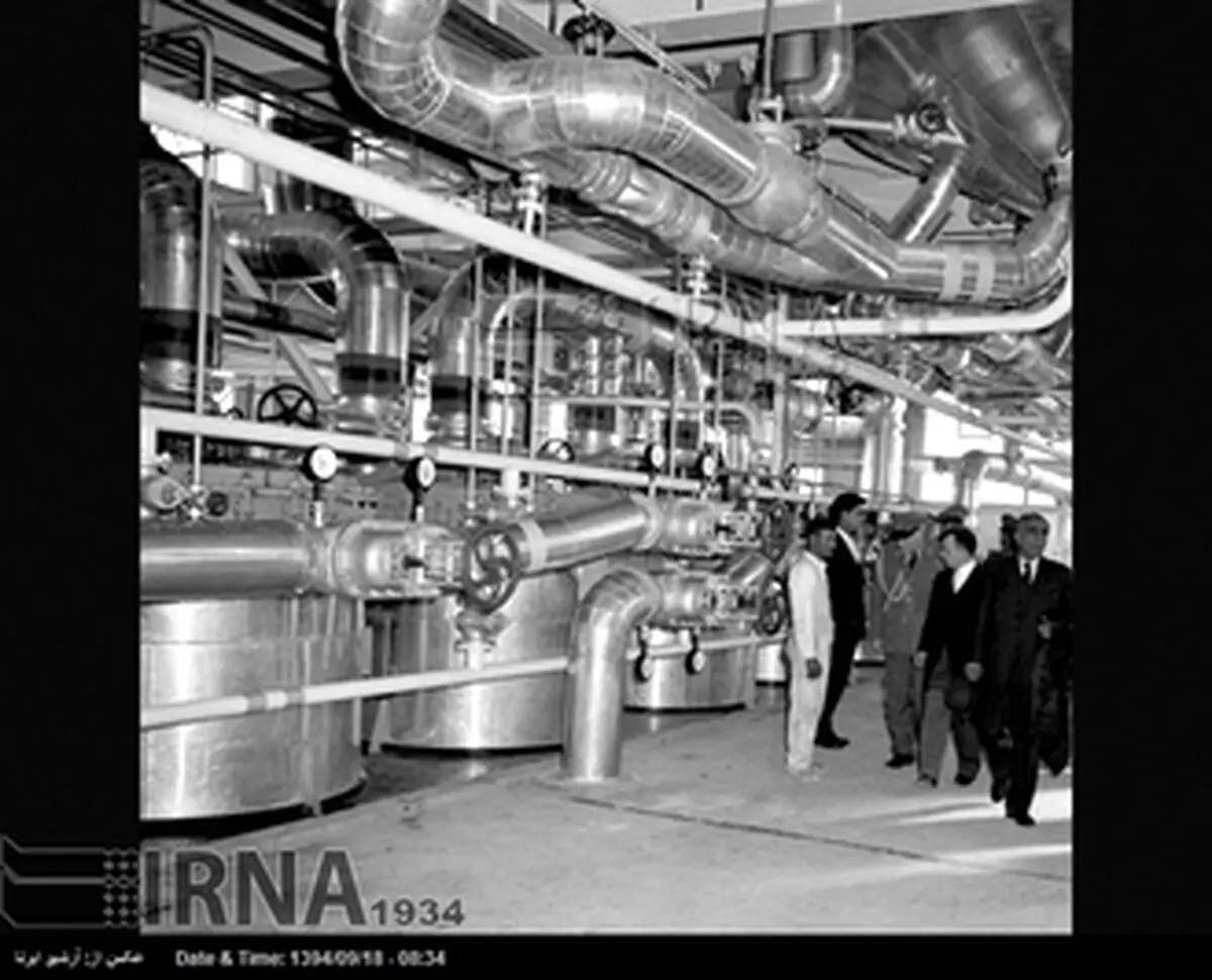 افتتاح کارخانه قند نیشکر هفت تپه خوزستان سال 1340 /تصاویر