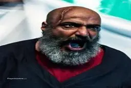 گریم امیرجعفری در نقش ابن ملجم/ عکس