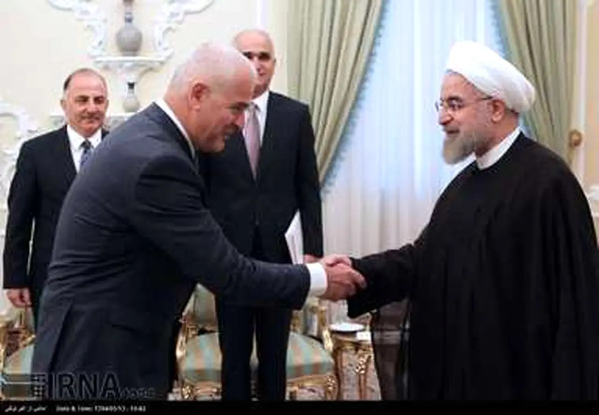 دیدار وزیر صنعت و اقتصاد جمهوری آذربایجان با روحانی/تصاویر