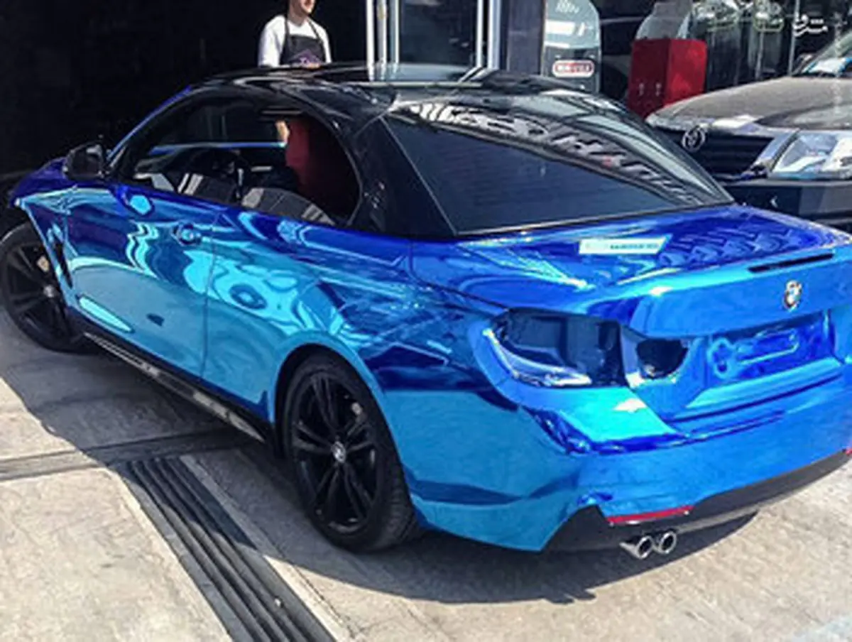 بی ام و منحصر به فرد در خیابان های تهران/تصاویر