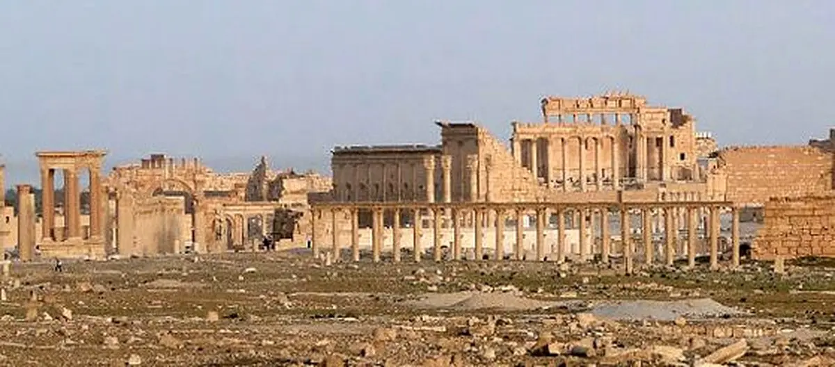 داعش در آستانه نابودی شهر باستانی تدمر سوریه +عکس